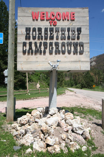 Horse Thief Campground And Rv Resort 希尔城 外观 照片